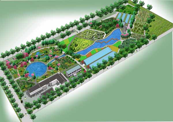 农业观光园设计案例济宁连翔生态养殖园